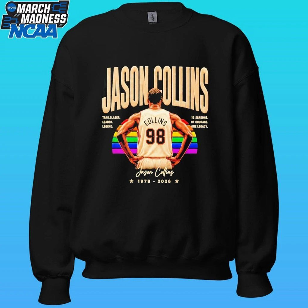 Jason Collins #98 Trailblazer Leader 1978 2026 Retro Shirt