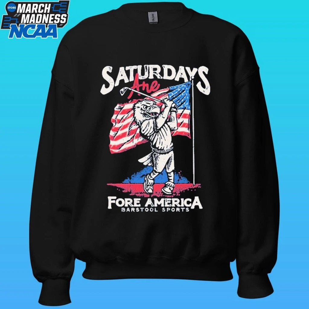 Saturdays Are Fore America Barstool Sports Shirt