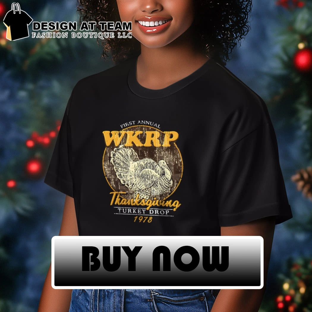 WKRP Turkey Drop 1978 Retro WKRP Thanksgiving shirt