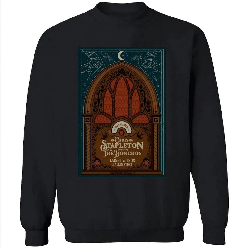 Chris Stapleton With The Honchos Nashville TN May 23 2026 Poster Shirt