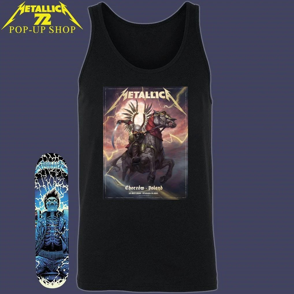 Metallica M72 Chorzow, Poland May 19, 2026 Pop-Up Shop by Jakub Jagado T-Shirt