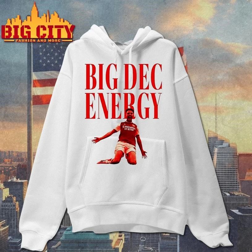 Declan Rice Big Dec Energy Arsenal Fc Shirt