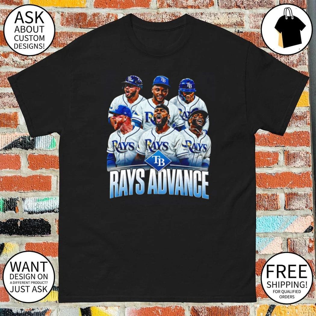 Tampa Bay Baseball Rays Advance Playoff Squad shirt