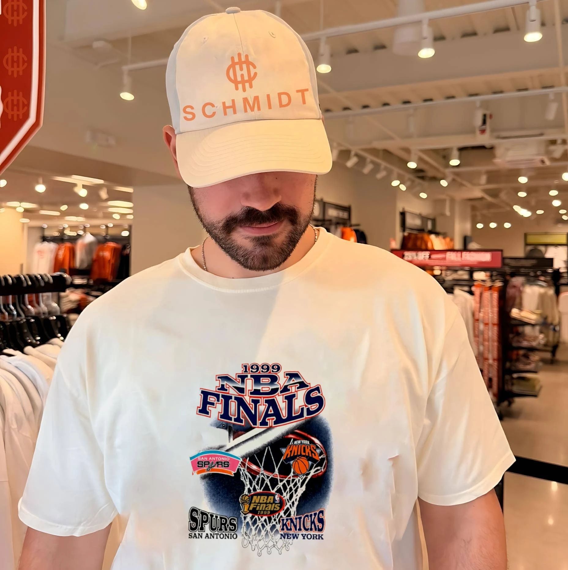 San Antonio Spurs vs New York Knicks 1999 NBA Finals shirt