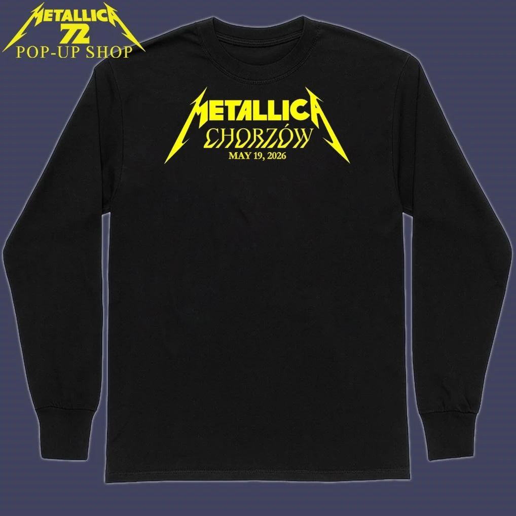 Metallica M72 Chorzów 2026 Poland T-Shirt