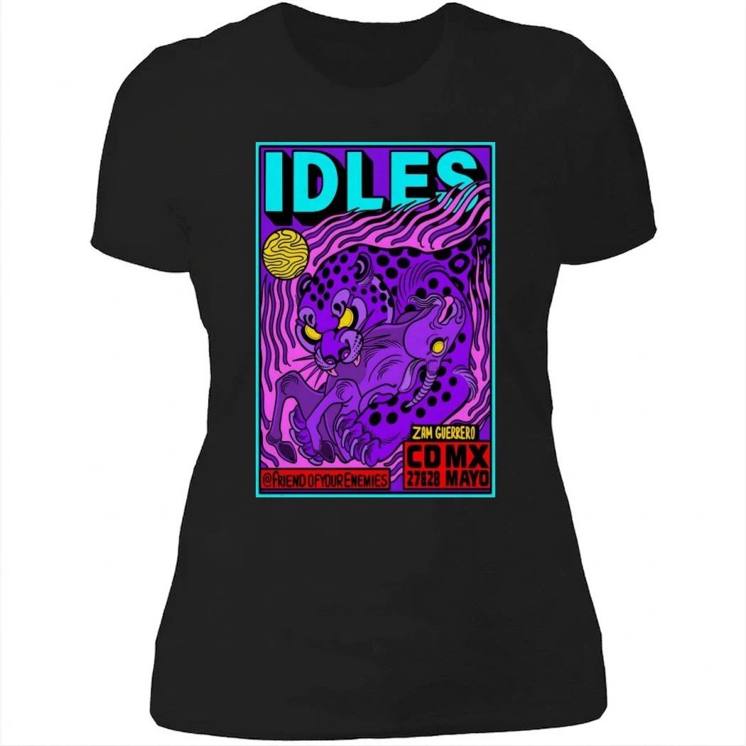 Idles Mexico 5-28-2026 Poster Shirt