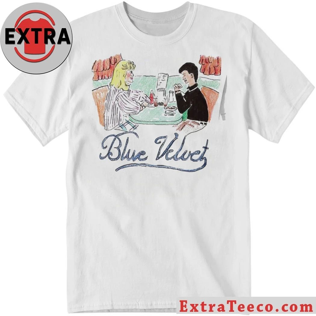 Blue Velvet Shirt