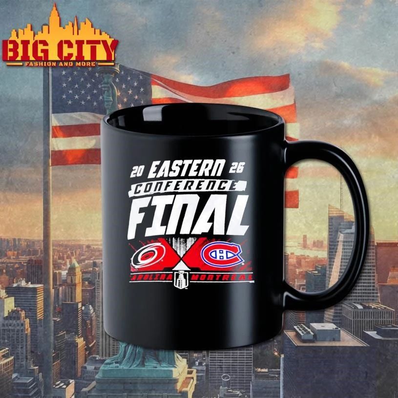 Carolina Hurricanes vs Montreal Canadiens Eastern Conference Final 2026 T Shirt