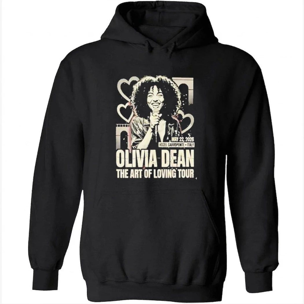 Olivia Dean The Art Of Loving Tour May 22 2026 Kozel Carroponte Italy Vintage Bootleg Shirt