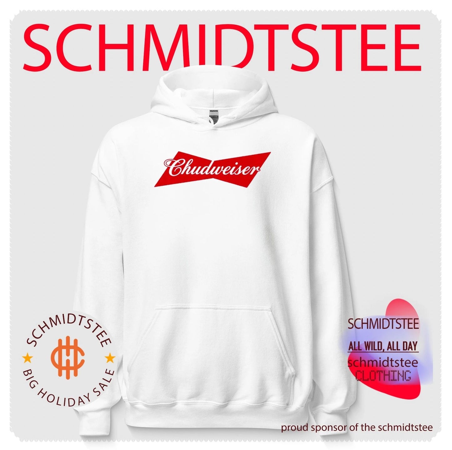 Chudweiser chud meme brewery parody shirt
