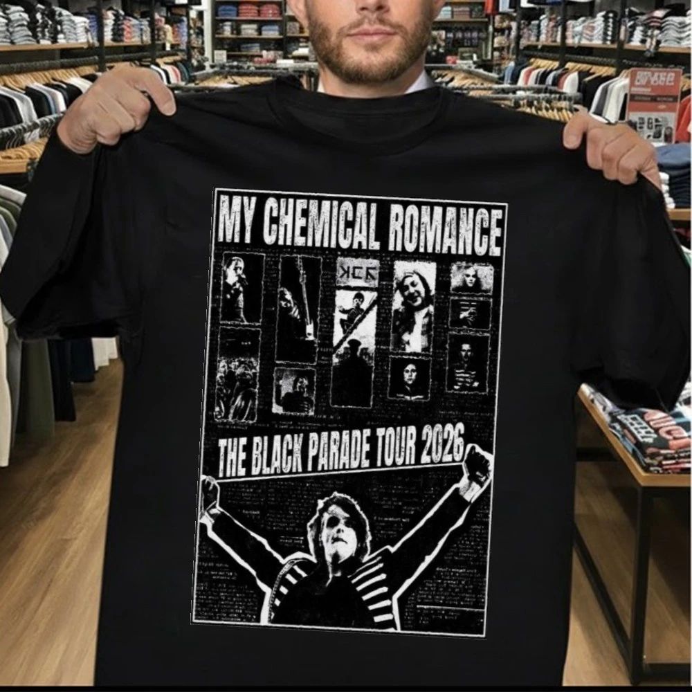 My Chemical Romance The Black Parade 2026 Tour Shirt