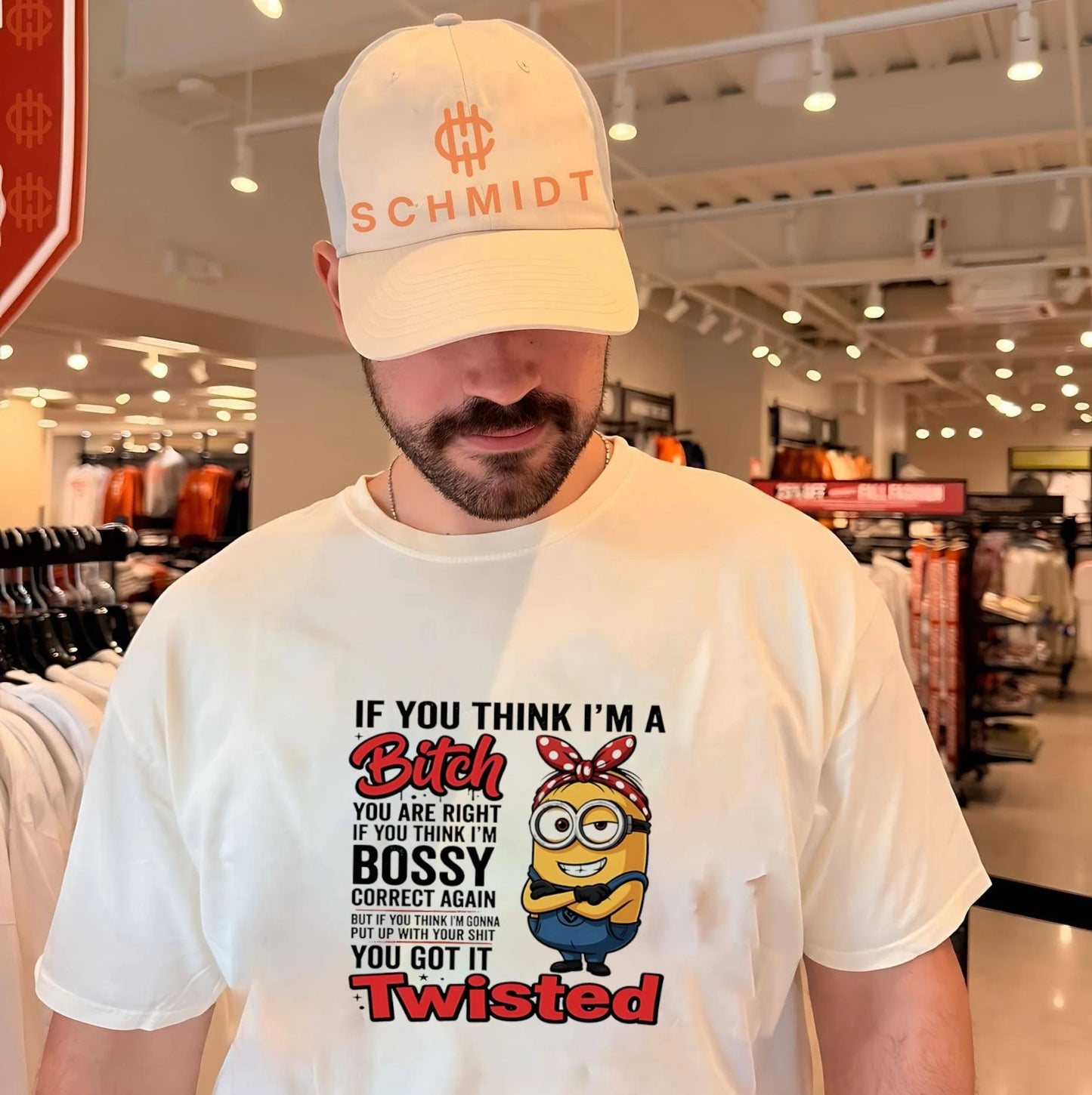 If you think I’m a bitch you are right if you think I’m bossy Minion shirt