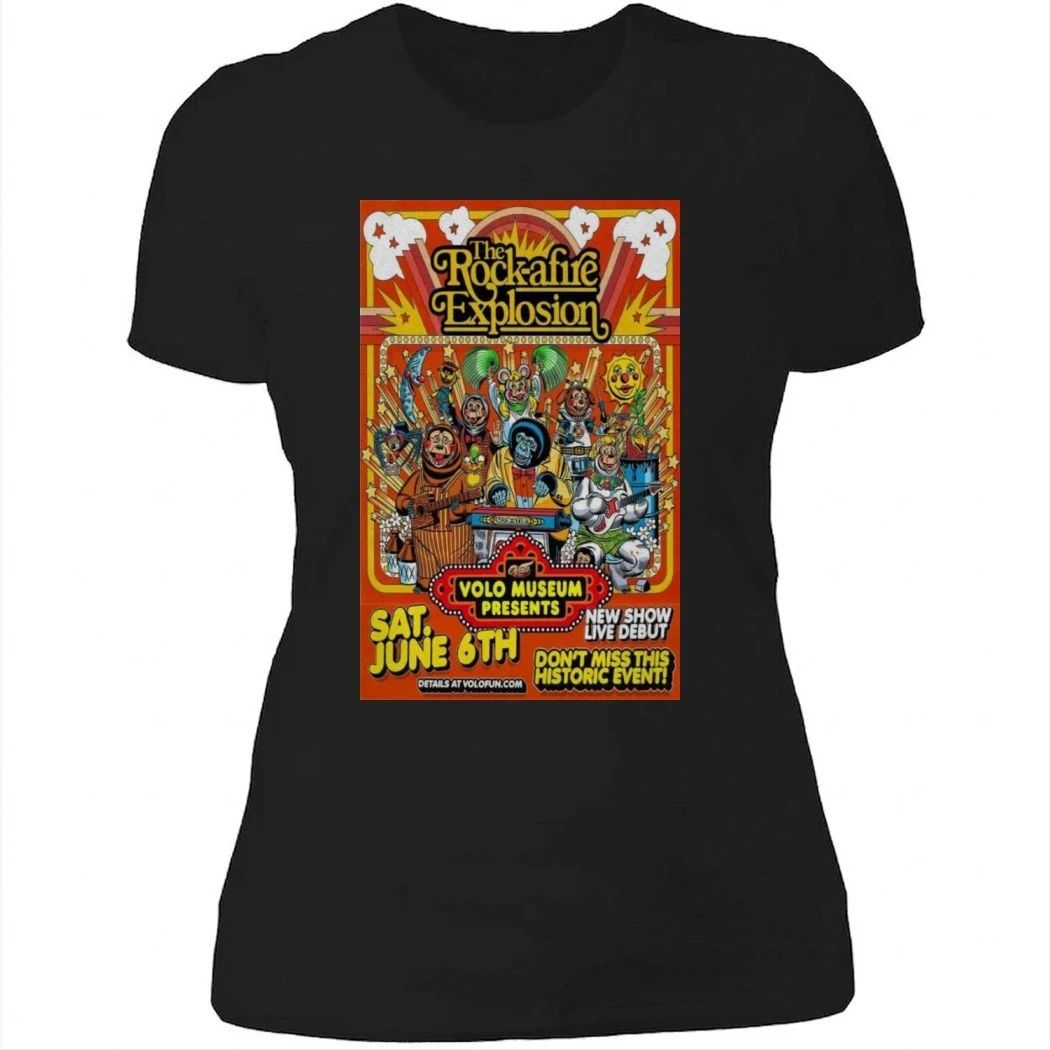June 06 2026 The Rock Afire Explosion Poster Volo, Illinois Volo Museum Poster Shirt