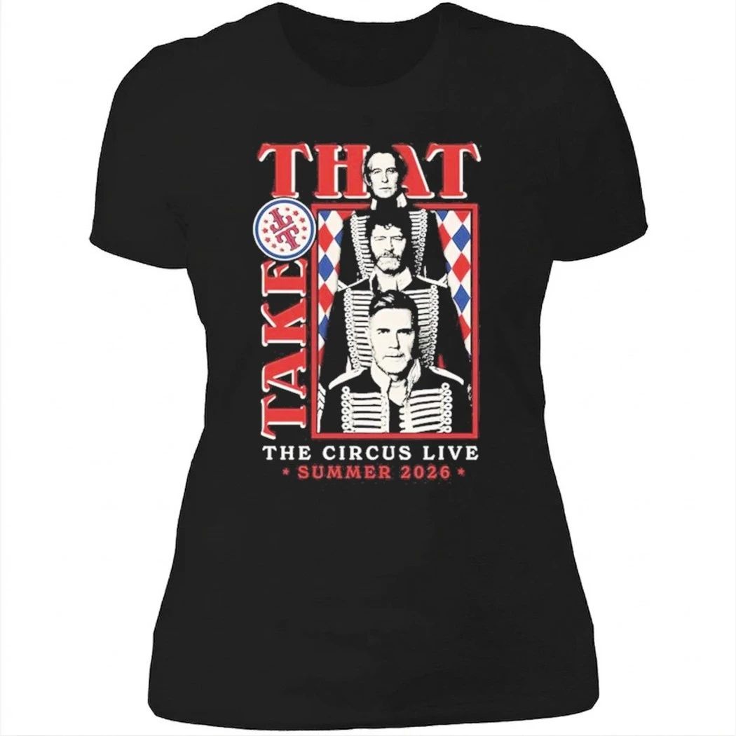 Take That Merch The Circus Live Tour 2026 Photo Shirt