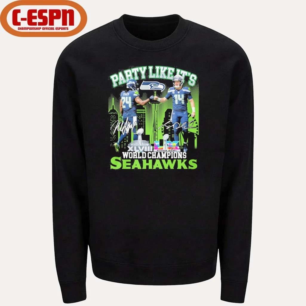 Seattle Seahawks Party Like It’s World Champions Shirt