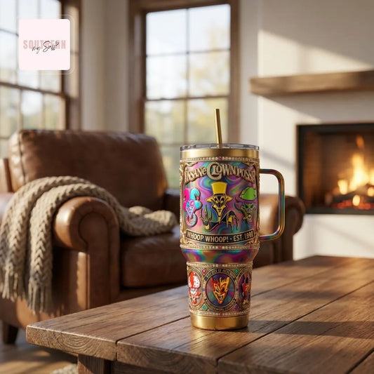 Insane Clown Posse ICP Fan Art Insulated Tumbler with Handle