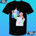 Pep Guardiola 2026 Champions Middle Finger Graphicshirt