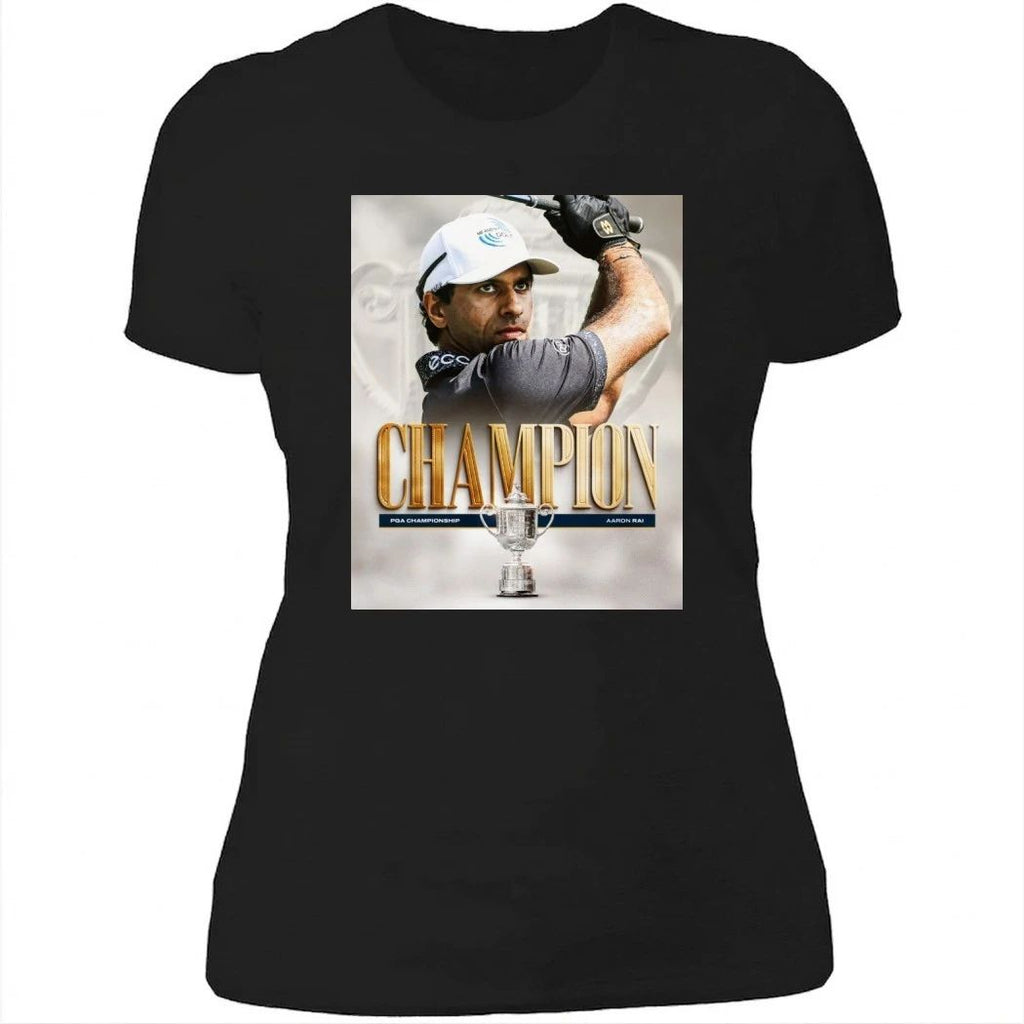 Aaron Rai PGA Championship Champion Shirt
