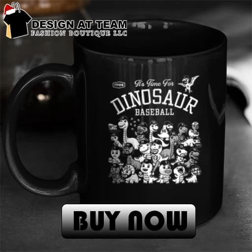 It’s Time For Dinosaur Baseball Los Angeles Dodgers shirt
