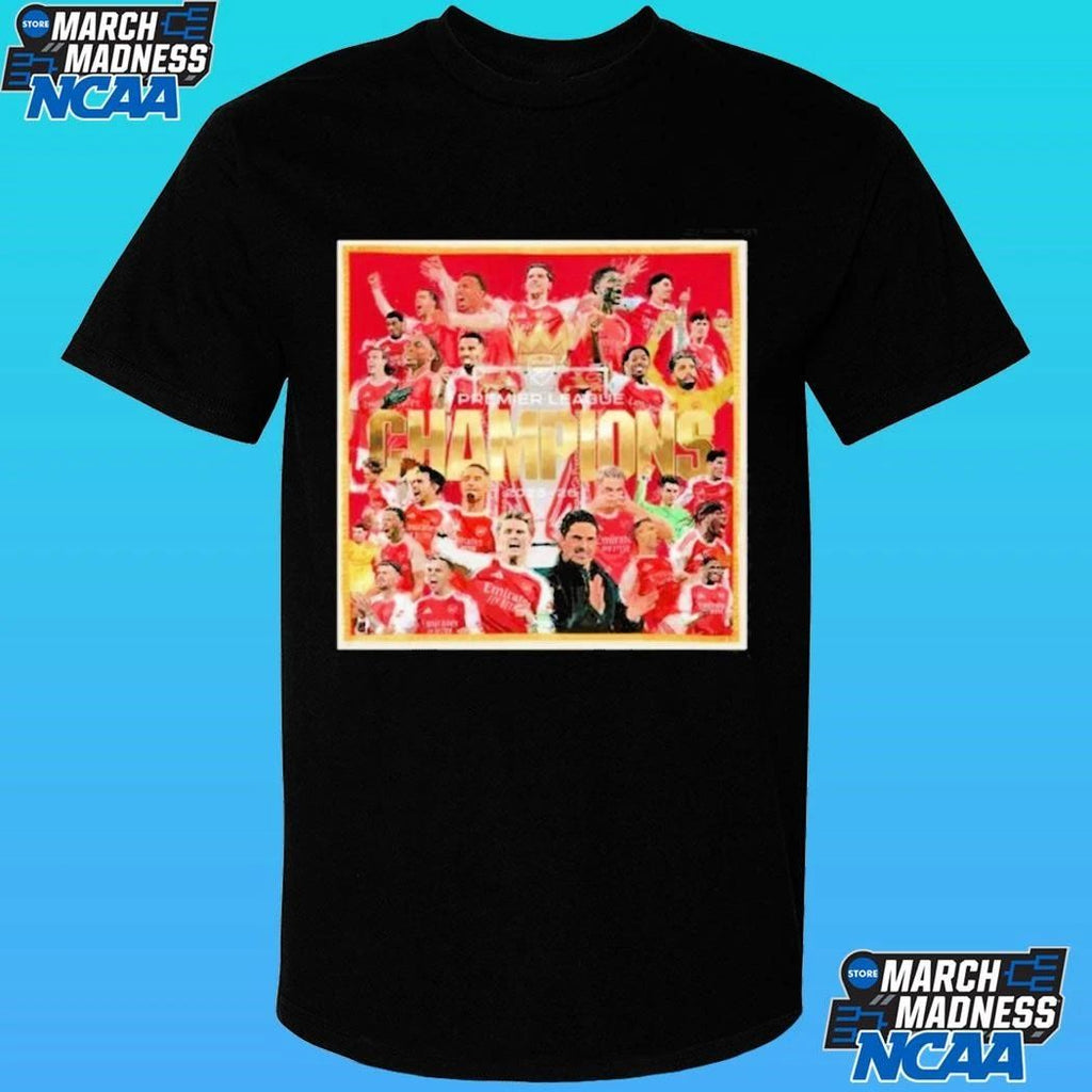 Arsenal 2026 Premier League Champions Poster Shirt