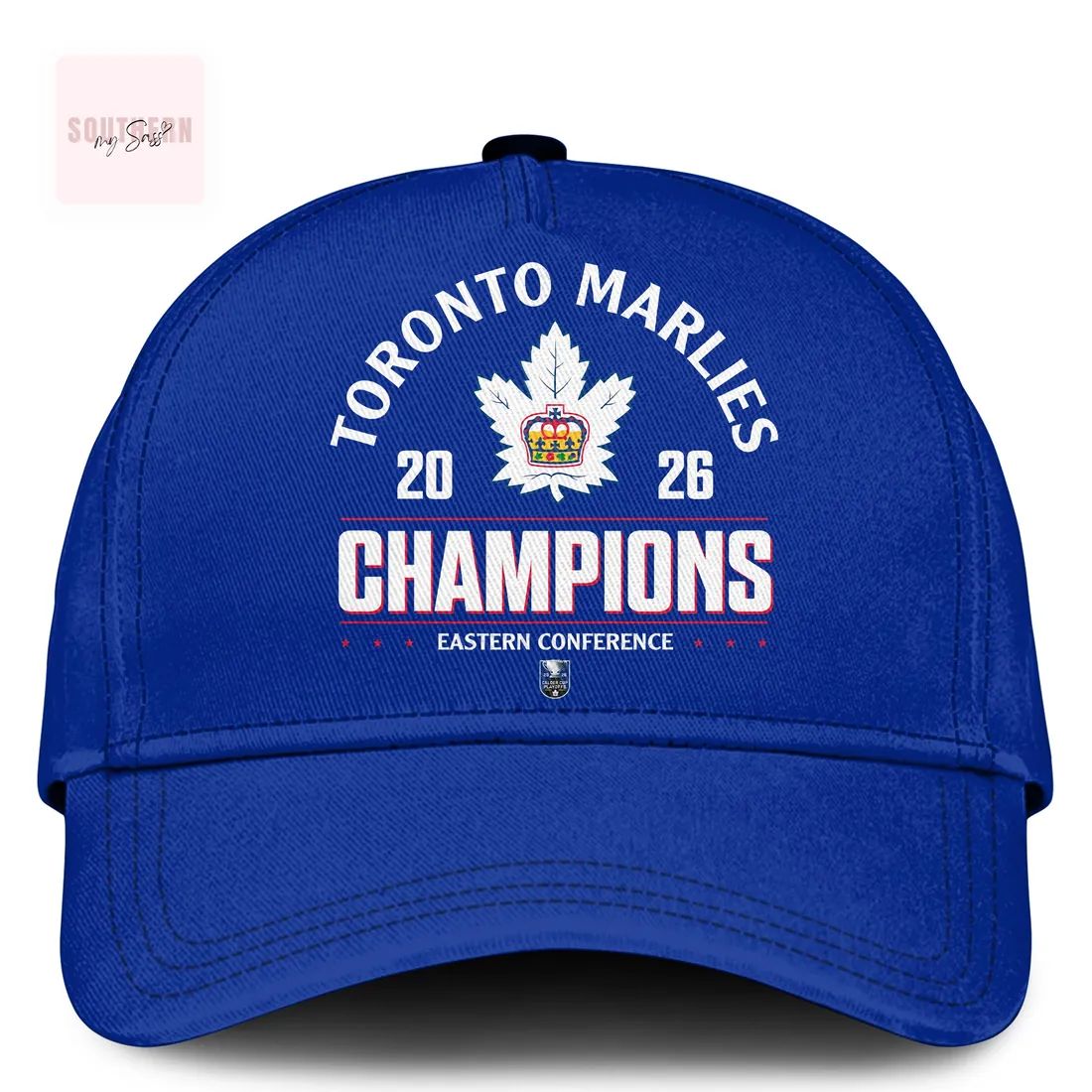 Toronto Marlies 2026 Eastern Conference Champions Commemorative Royal Blue Pullover Hoodie