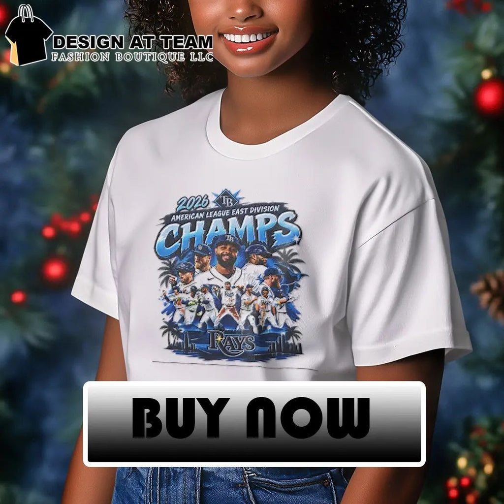 2026 Tampa Bay Rays American League East Division Champs shirt