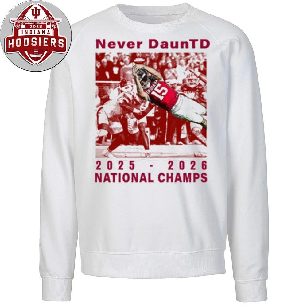 Number 15 Never DaunTD 25-26 Champions Tee Shirt