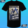 Aleksander Barkov Captain Finland Poster Shirt