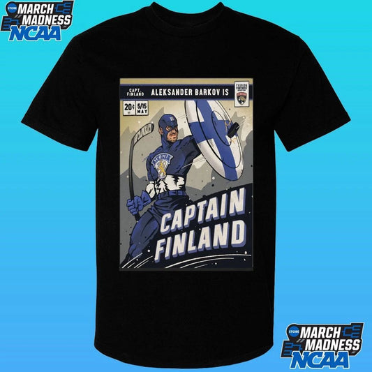 Aleksander Barkov Captain Finland Poster Shirt