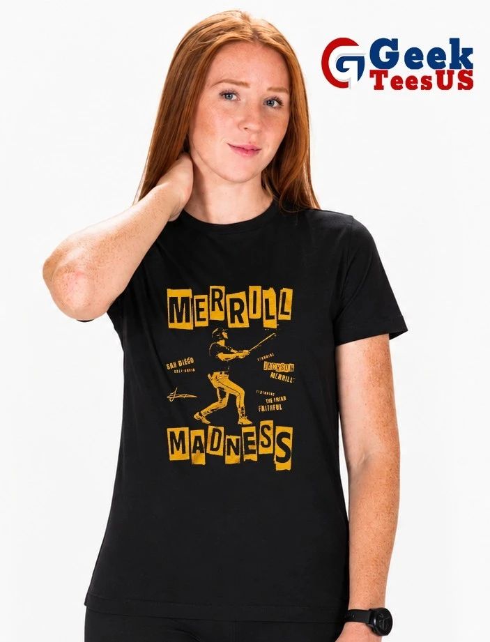 Merrill Madness Jackson Merrill San Diego baseball signature shirt