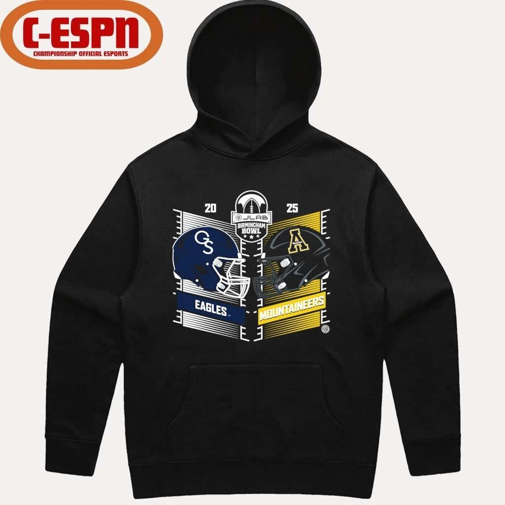 Birmingham Bowl Head To Head Georgia Southern Vs. Appalachian State Shirt