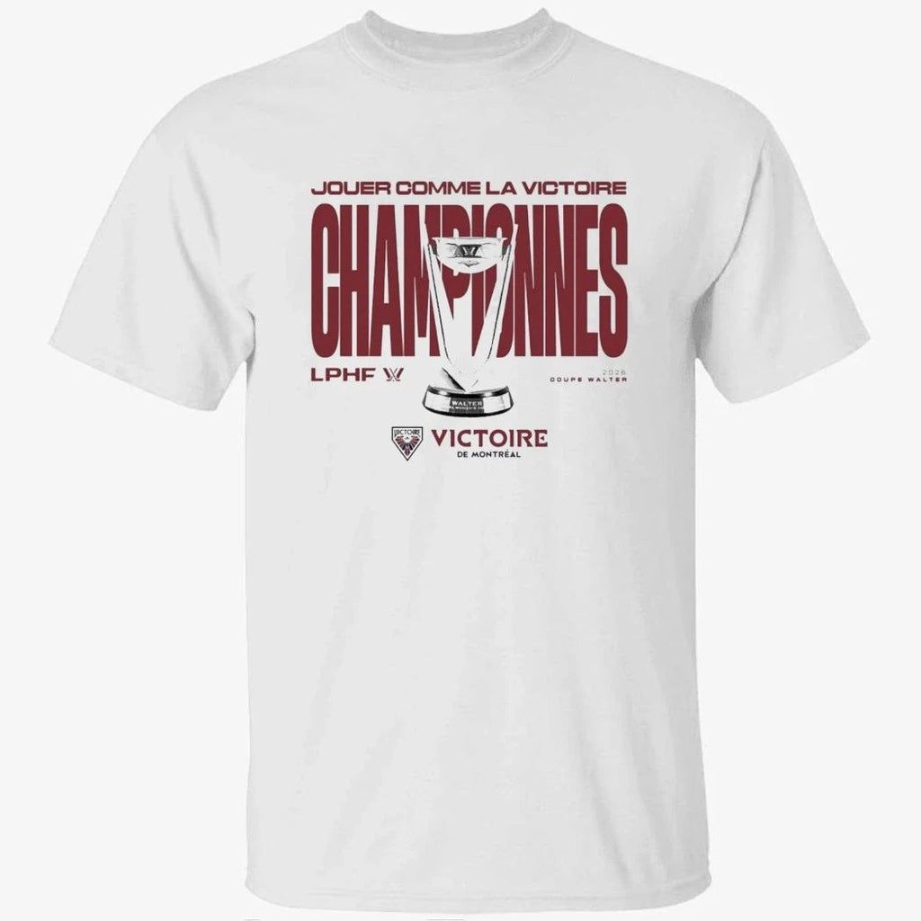 Adult Montreal Victoire Stadium Essentials Champions Big Cup 2026 Urban T-Shirt