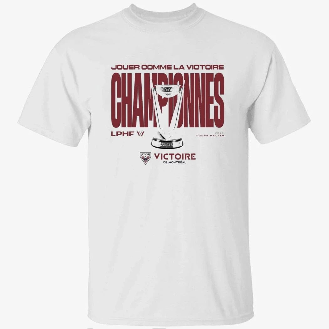 Adult Montreal Victoire Stadium Essentials Champions Big Cup 2026 Urban T-Shirt