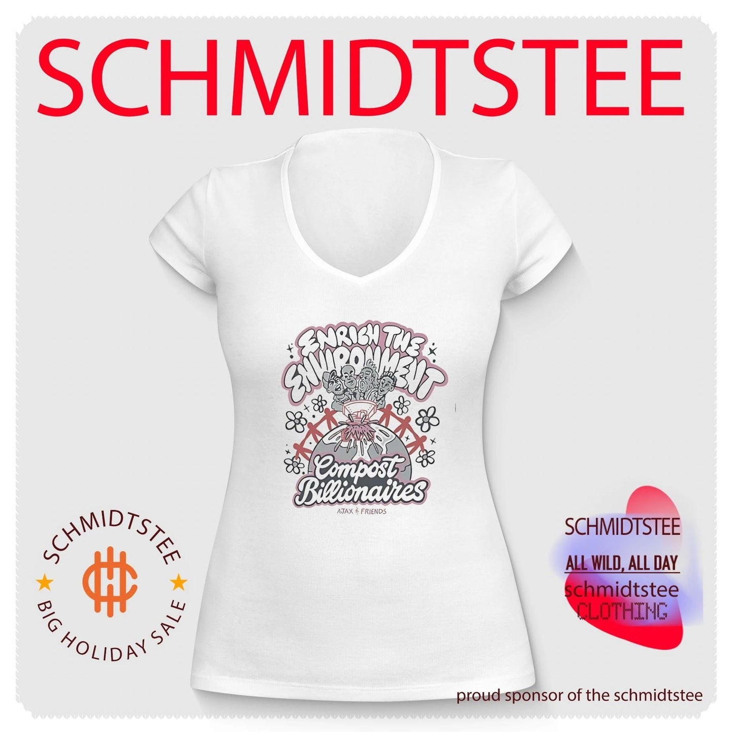 Enrich the enviroment compost billionaires shirt