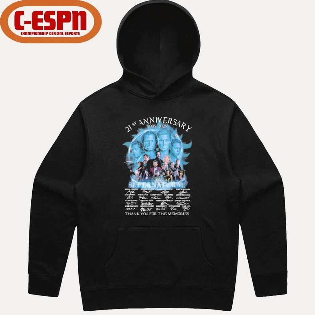 21st Anniversary 2005-2026 Super Natural Thank You For The Memories Shirt