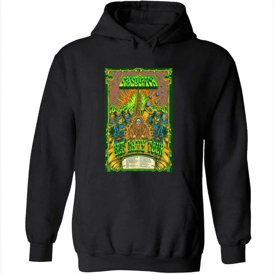 SAXSQUATCH GET SAXY TOUR 2026 Shirt