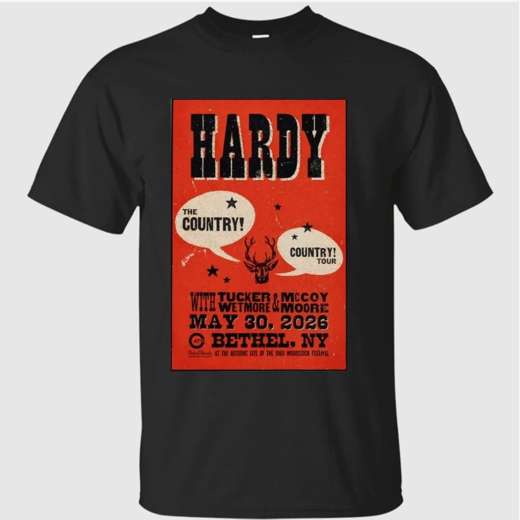HARDY Bethel, New York May 30 2026 Poster Shirt