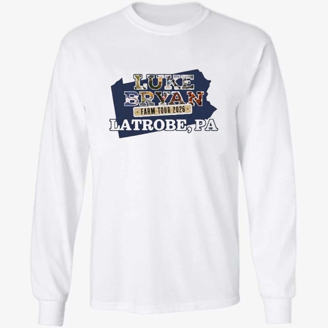 Luke Bryan Farm Tour 2026 in Latrobe, PA Shirt