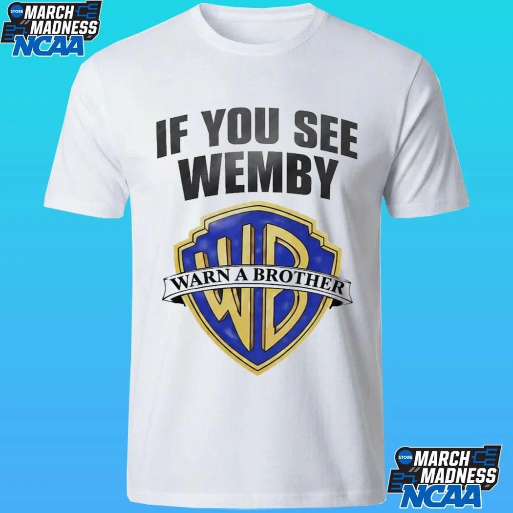 Chet Holmgren If You See Wemby Warn A Brother Shirt