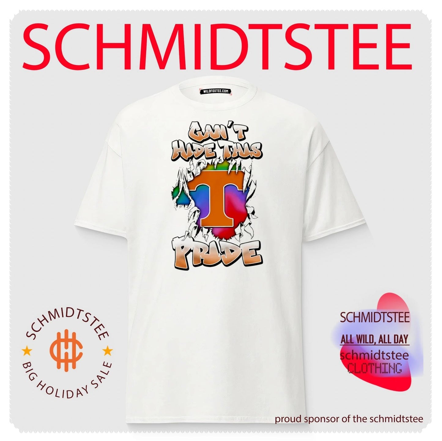 Tennessee Volunteers can’t hide this pride logo shirt
