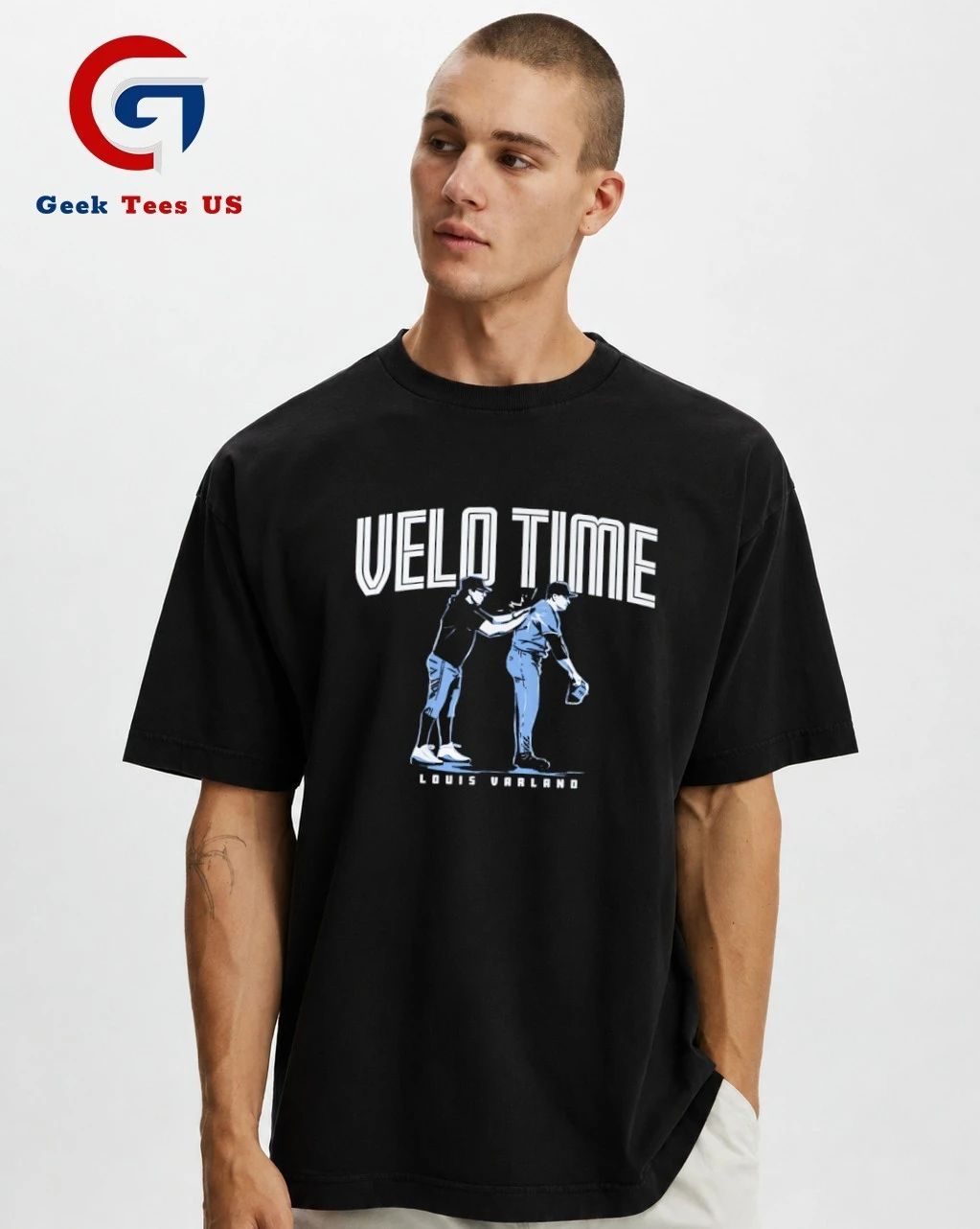 Louis Varland The Velo Slap Toronto Blue Jays baseball shirt