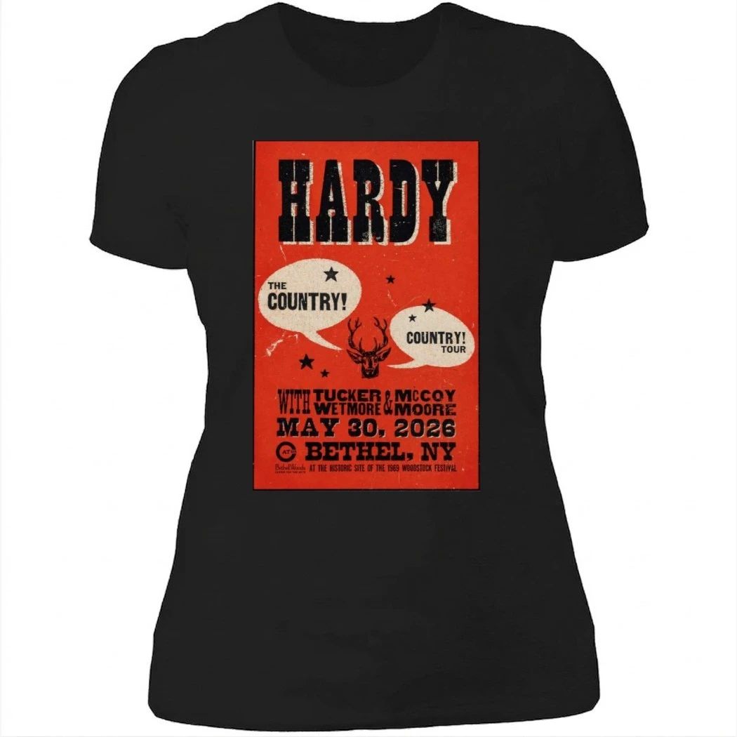 HARDY Bethel, New York May 30 2026 Poster Shirt