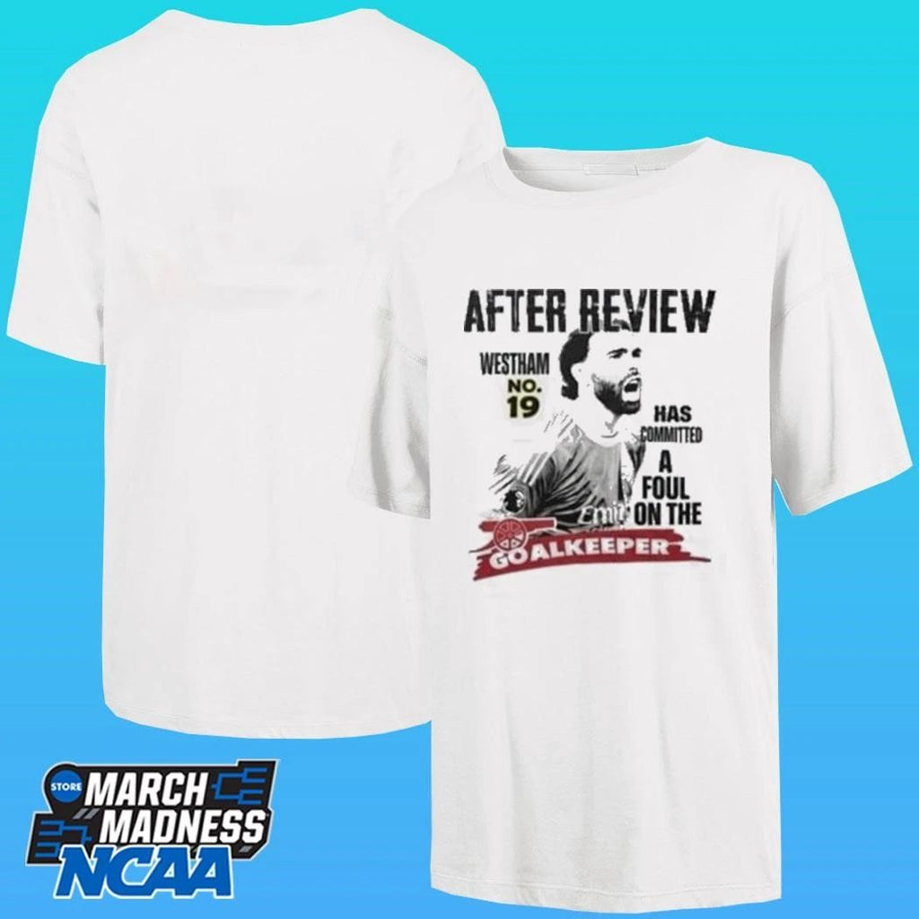 David Raya After Review Westham No 19 Has Committed A Foul Goalkeeper Shirt