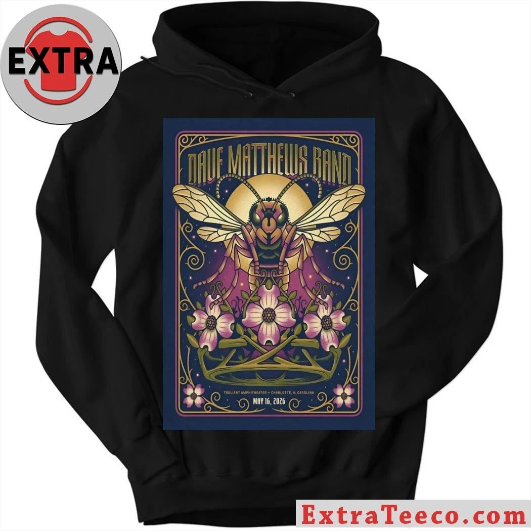 Dave Matthews Band 5 16 2026 Charlotte NC Poster Shirt