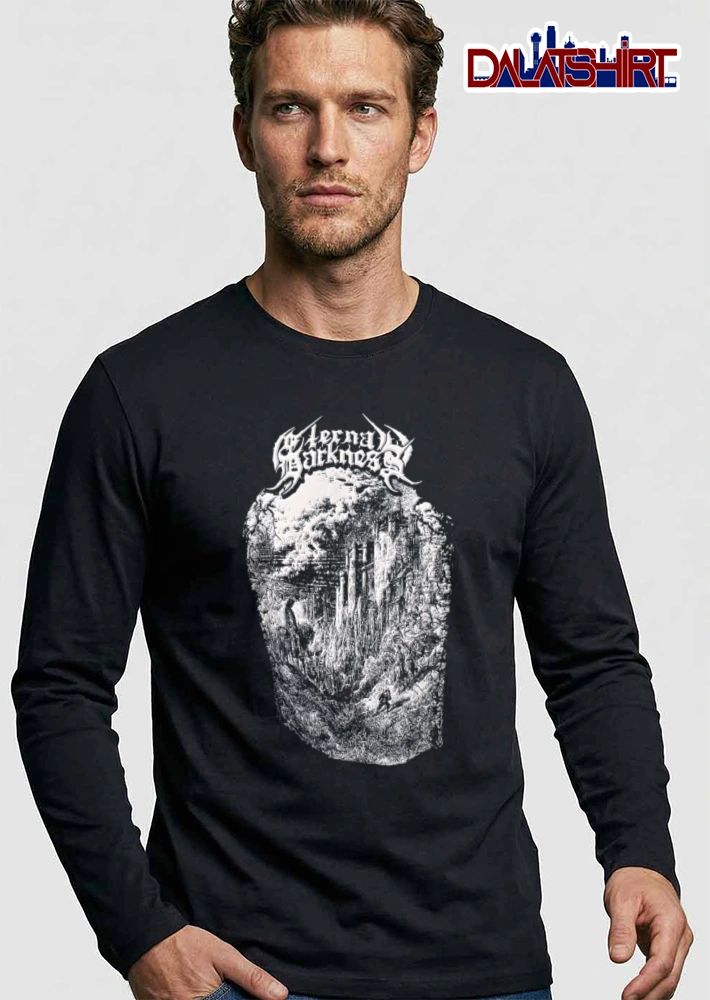 Eternal Darkness gothic castle horsemen dark landscape shirt