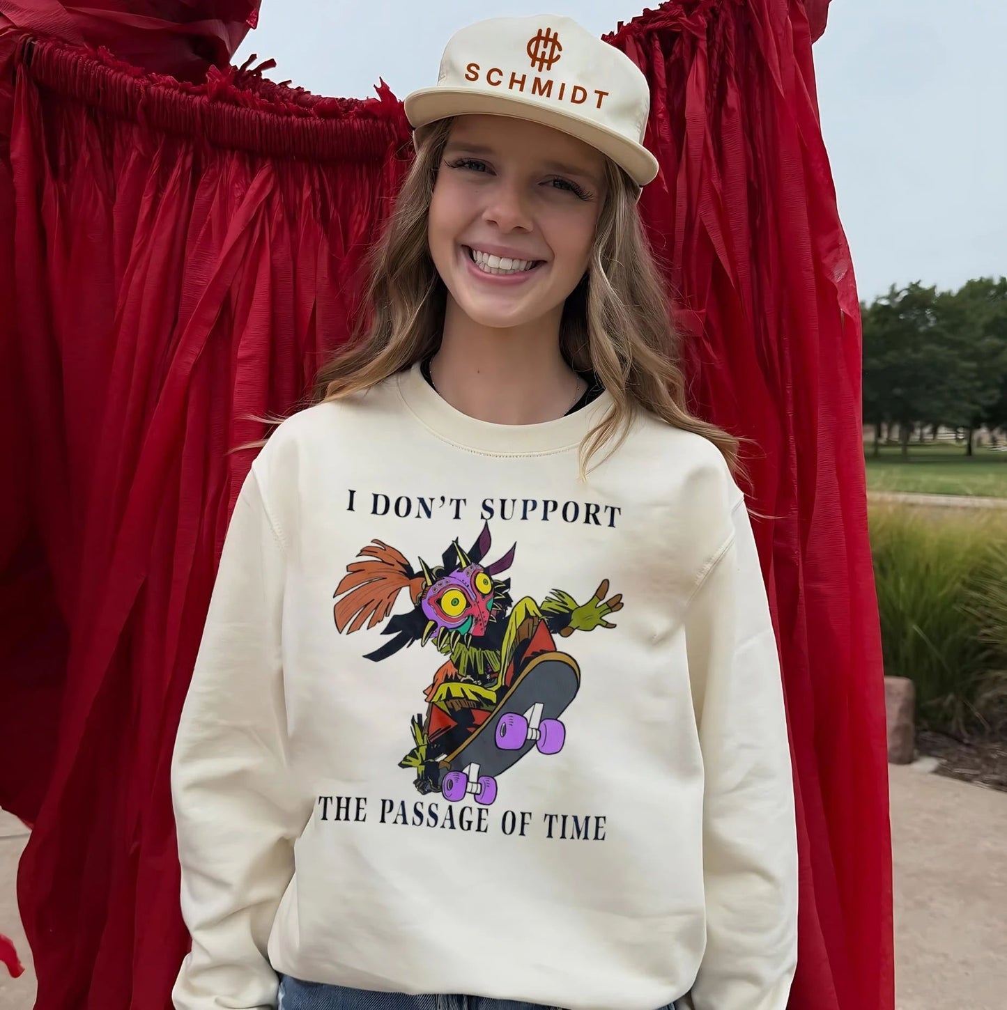 I don’t support the passage of time shirt
