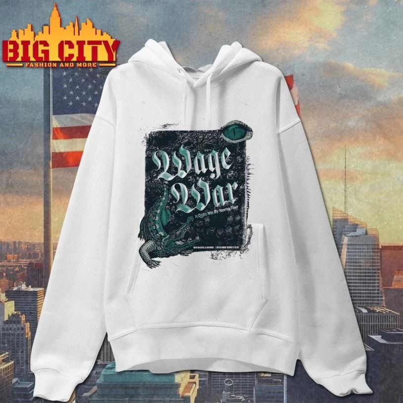 Wage War The Fillmore Detroit MI May 15 2026 Poster Shirt