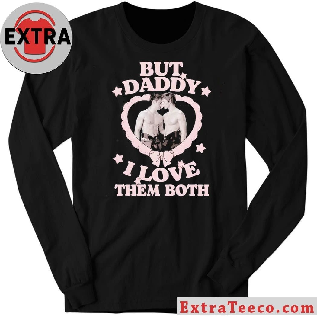 Heated Rivalry Hockey But Daddy I Love Them Both T-Shirt