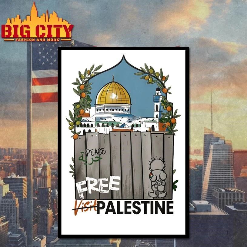 Nakba 78 Free Palestine Solidarity Activist Graphic Shirt