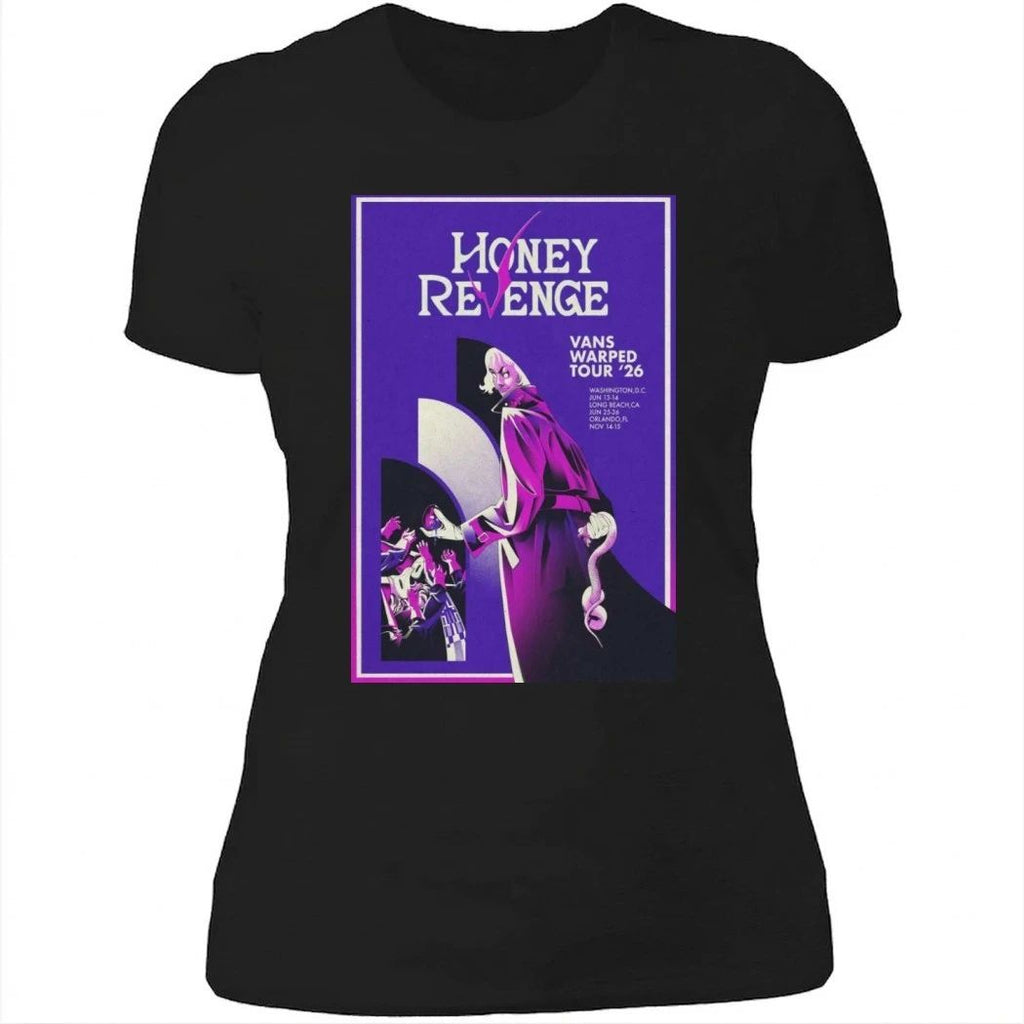 June 25 – 26 2026 Honey Revenge Long Beach, CA Poster Shirt